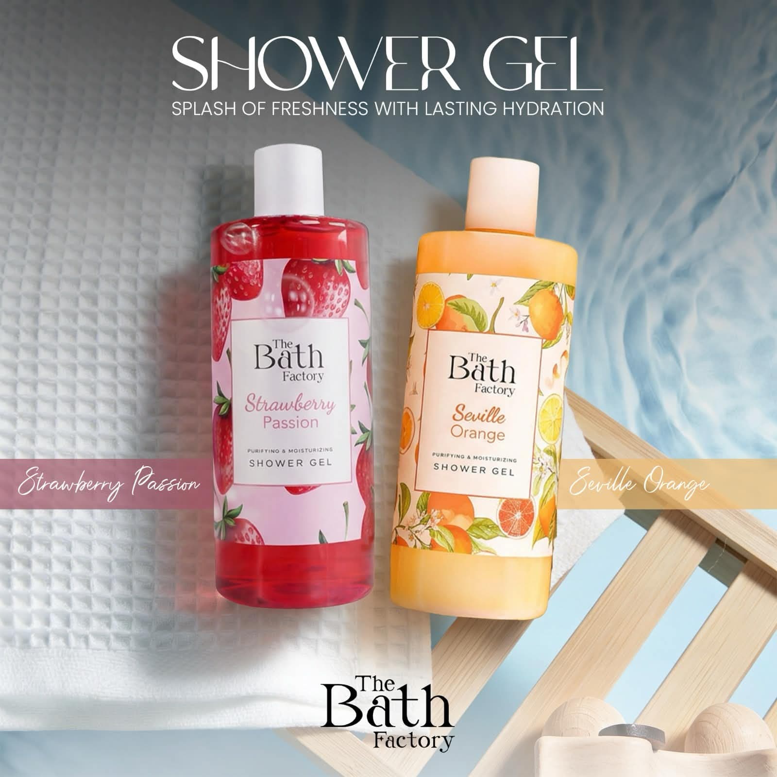 Bath Product Advertising Design project image