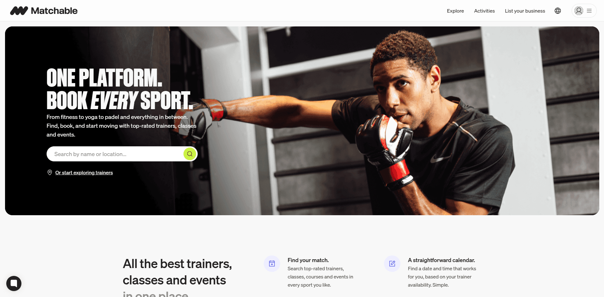 Matchable project image